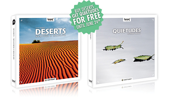 [2 NEW RELEASES] DESERTS • QUIETUDES