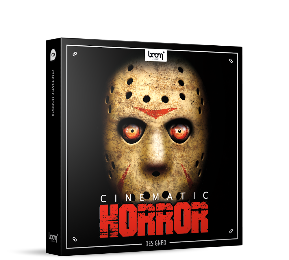 Cinematic Horror Sound Effects Library Product Box