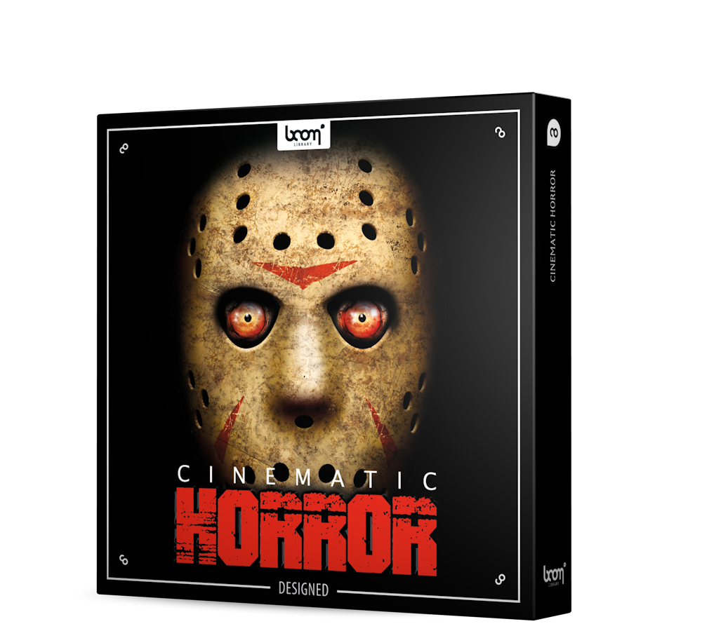 Cinematic Horror Sound Effects Library Product Box