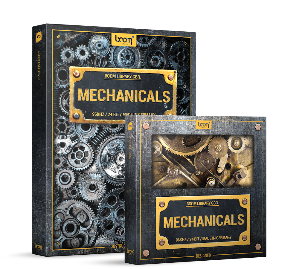 Mechanicals Sound Effects Library Product Box