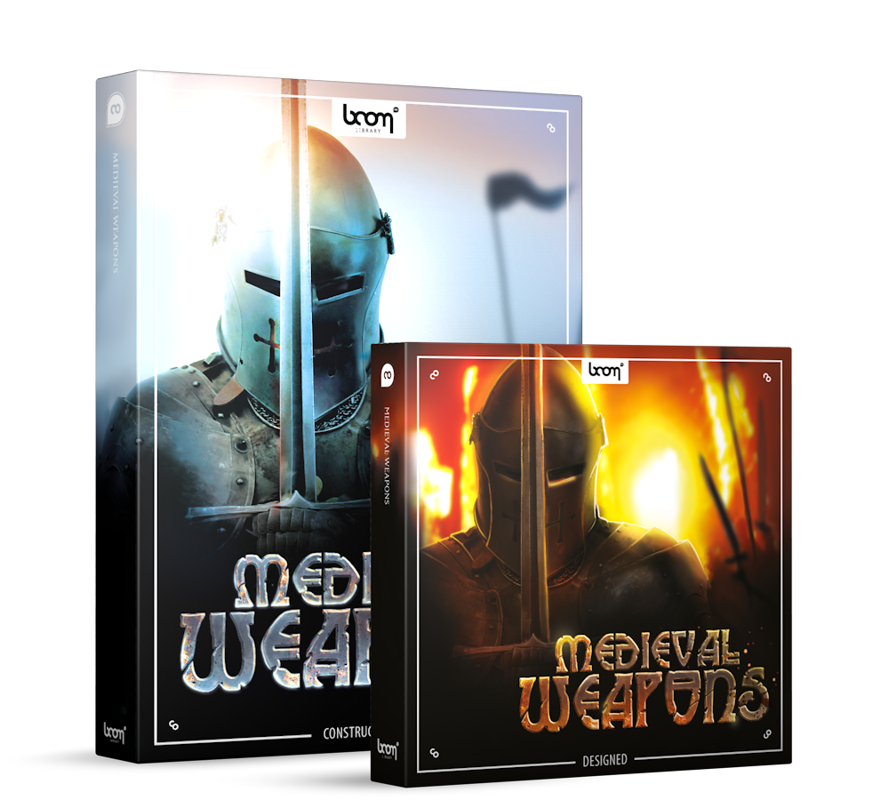 Medieval Weapons Sound Effects Library Bundle Product Box