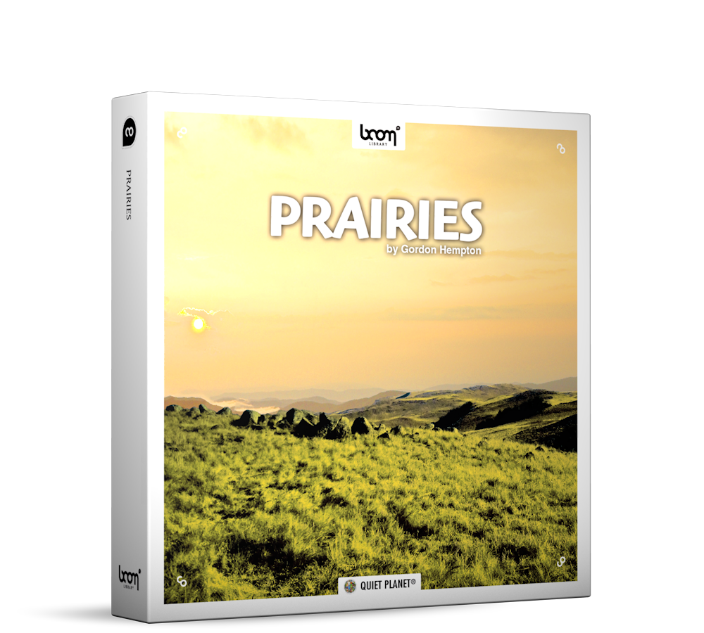 Prairies Nature Ambience Sound Effects Library Product Box