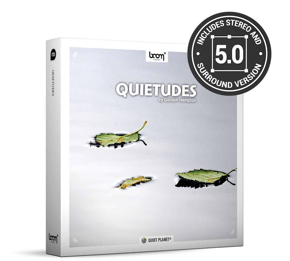 Quietudes Nature Ambience Sound Effects Library Product Box
