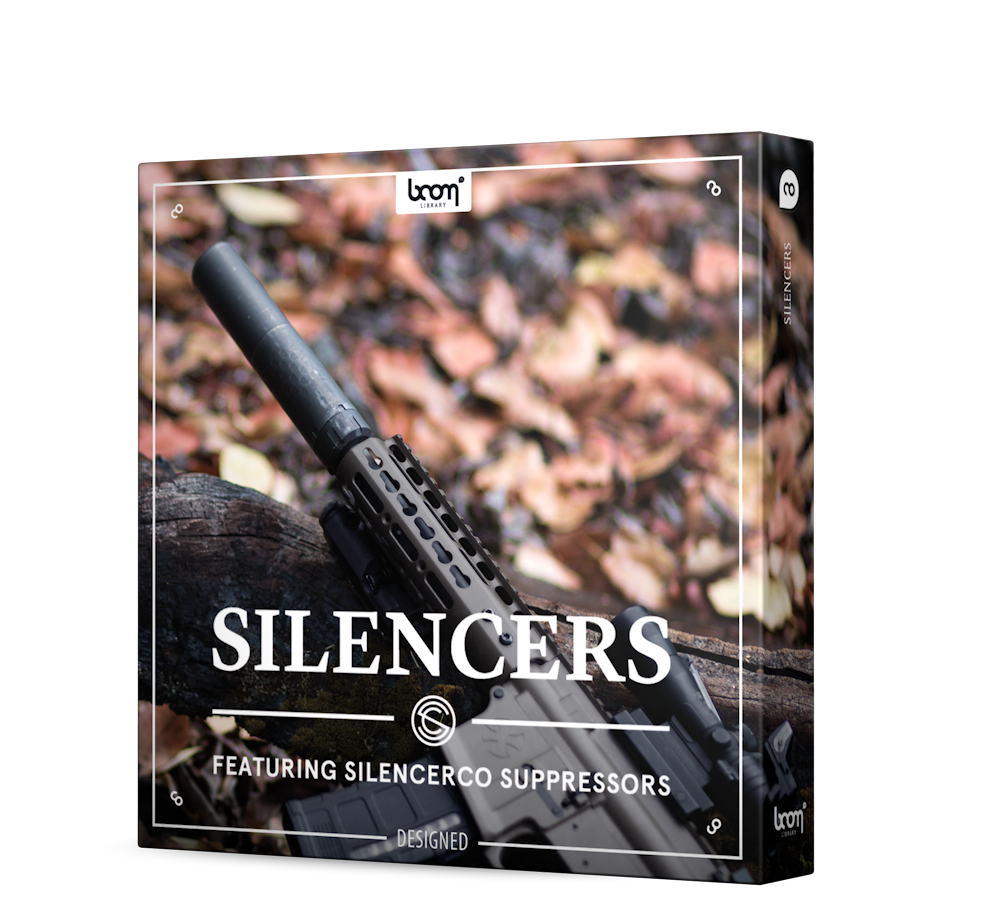 Silencers Sound Effects Library Product Box