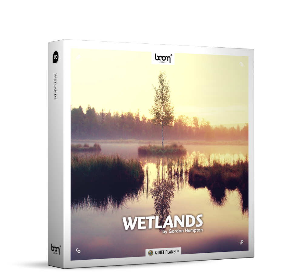Wetlands Nature Ambience Sound Effects Library Product Box