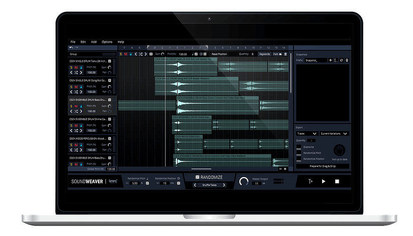BOOM Library software plug-in soundweaver use cases screenshot
