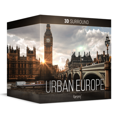 NEW: URBAN EUROPE – 3D SURROUND