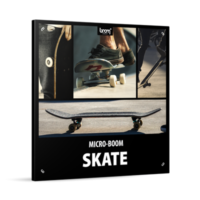BOOM Library micro boom sound effects skate packshot