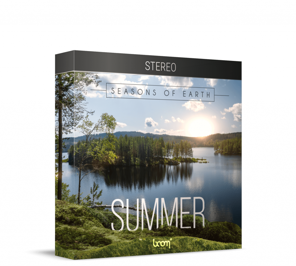 BOOM Library stereo sound effects seasons of earth summer packshot