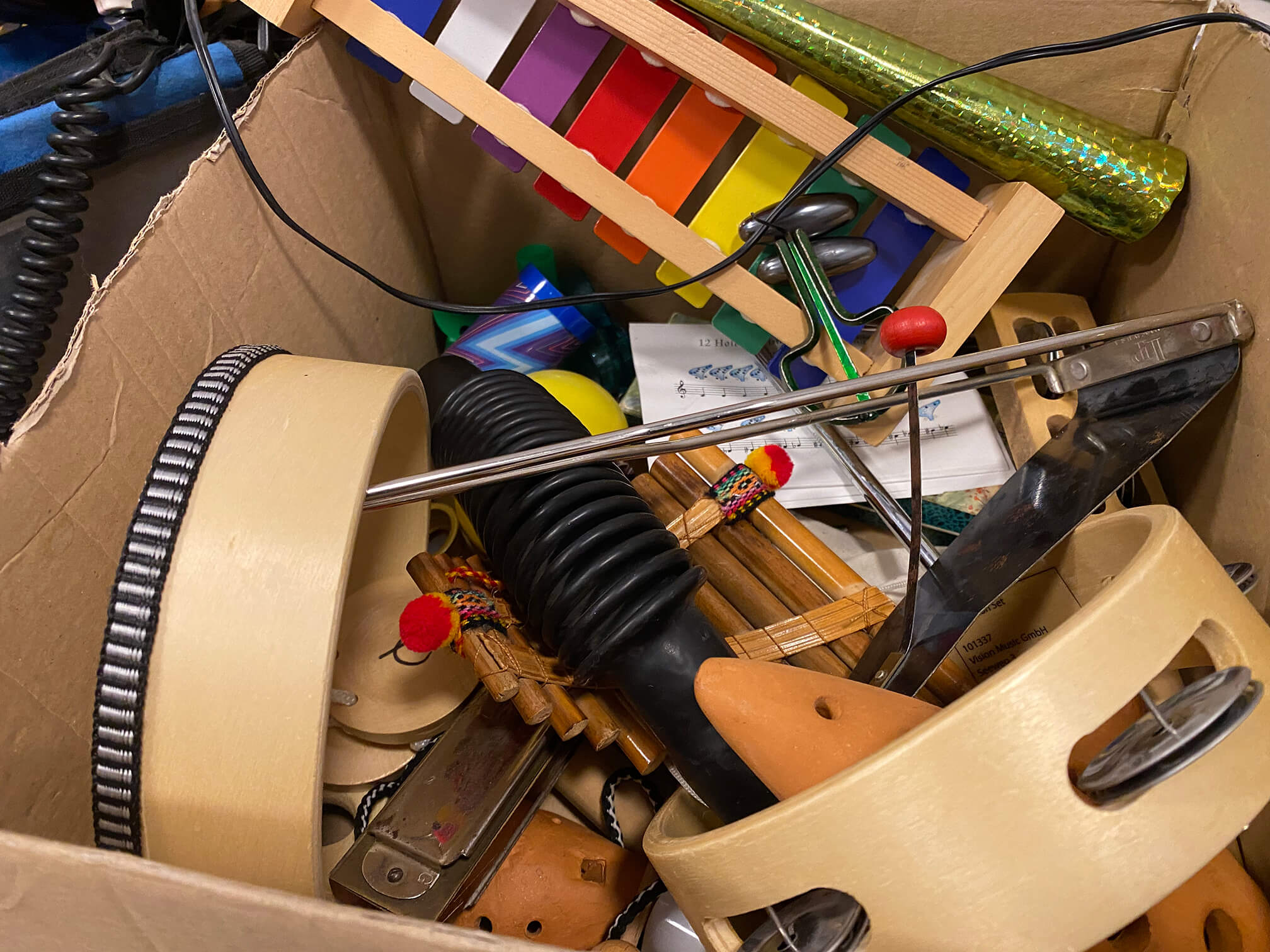 tambourines and more